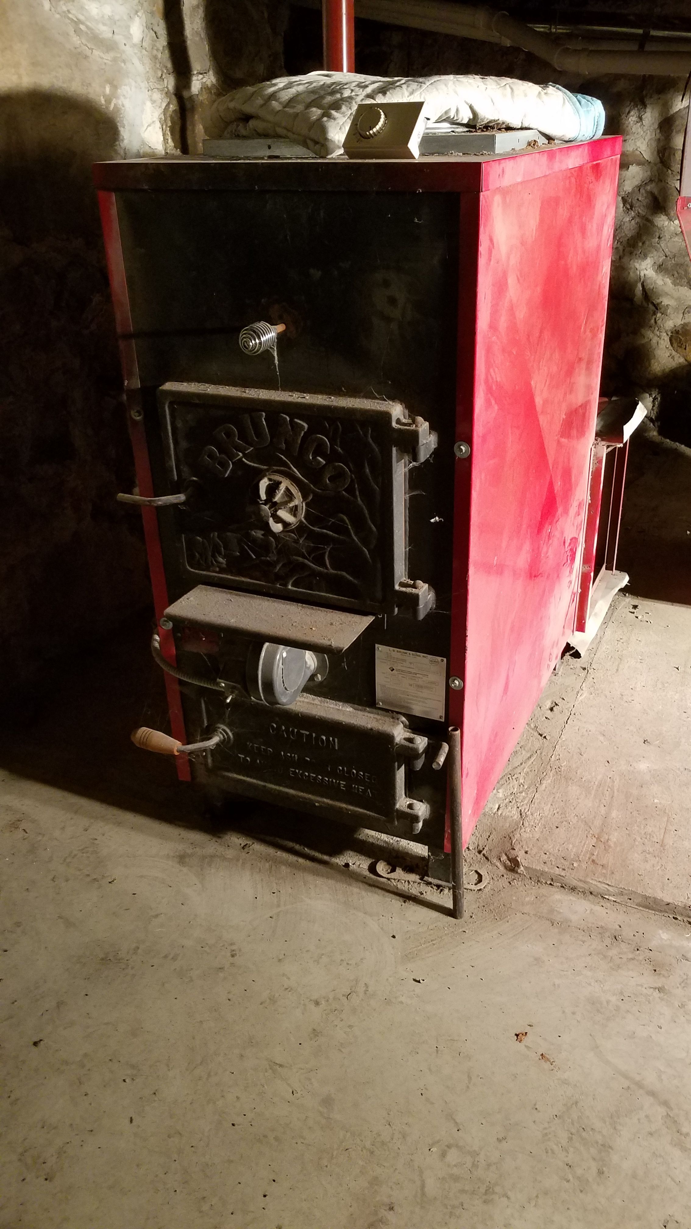 Brunco WC190 wood/coal furnace for Sale in Wyoming, NY - OfferUp