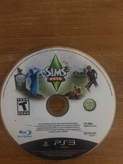Sony PlayStation ps3 the sims 3 pets