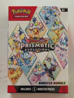 Pokemon Scarlet & Violet Prismatic Evolutions Booster Bundle