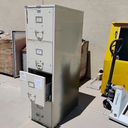 4 Drawer Filing Cabinet * Fireproof * 