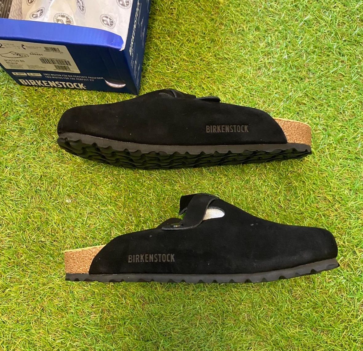 Black Birkenstock clogs Size 10