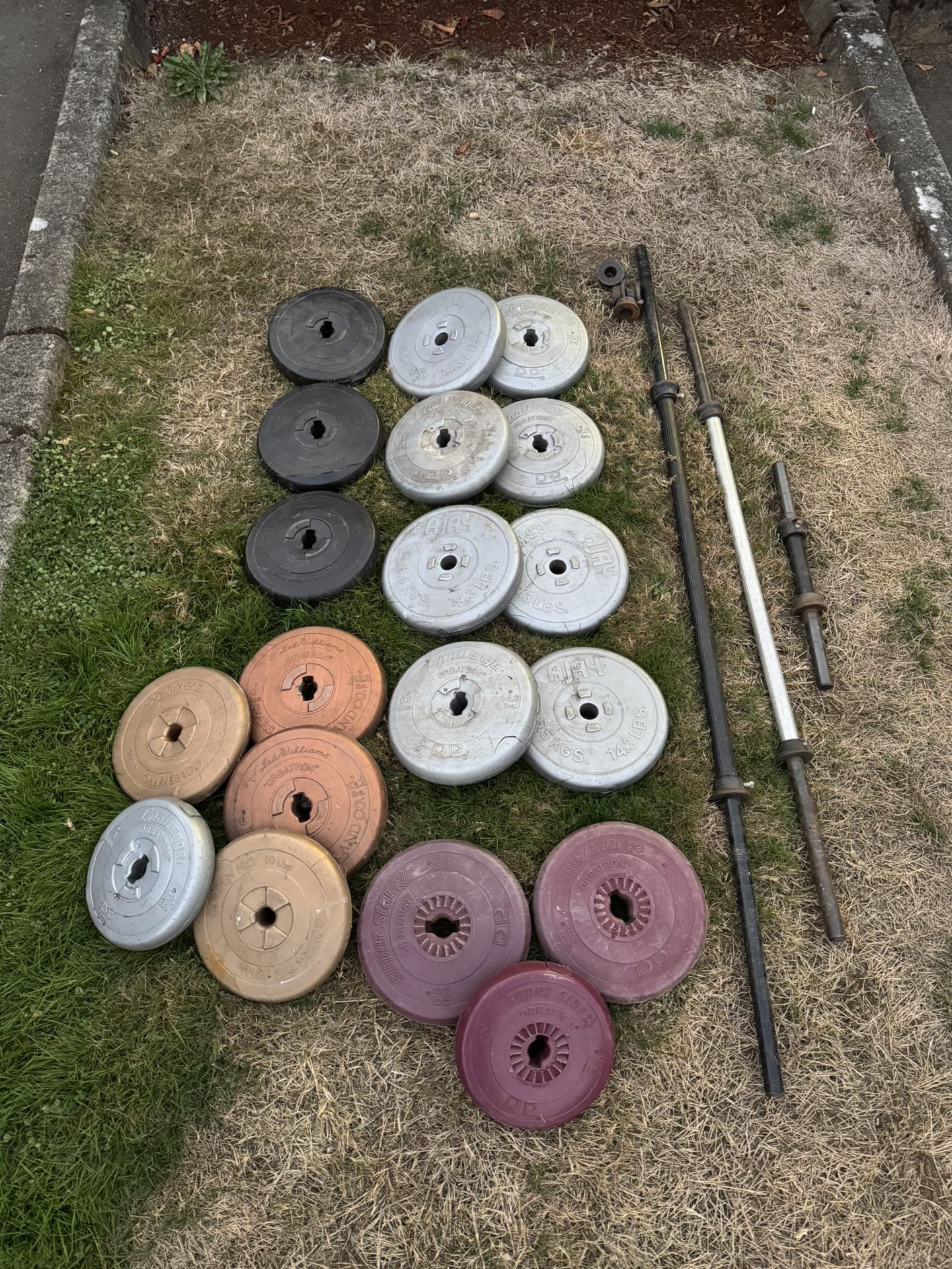Weight Plates And Bars