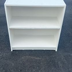 28”wx12”dx30”h solid wood shelf