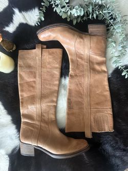 Lucky Brand Tan Knee High Boot