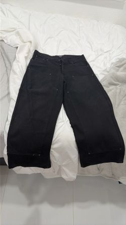 Black carpenter jeans size 34