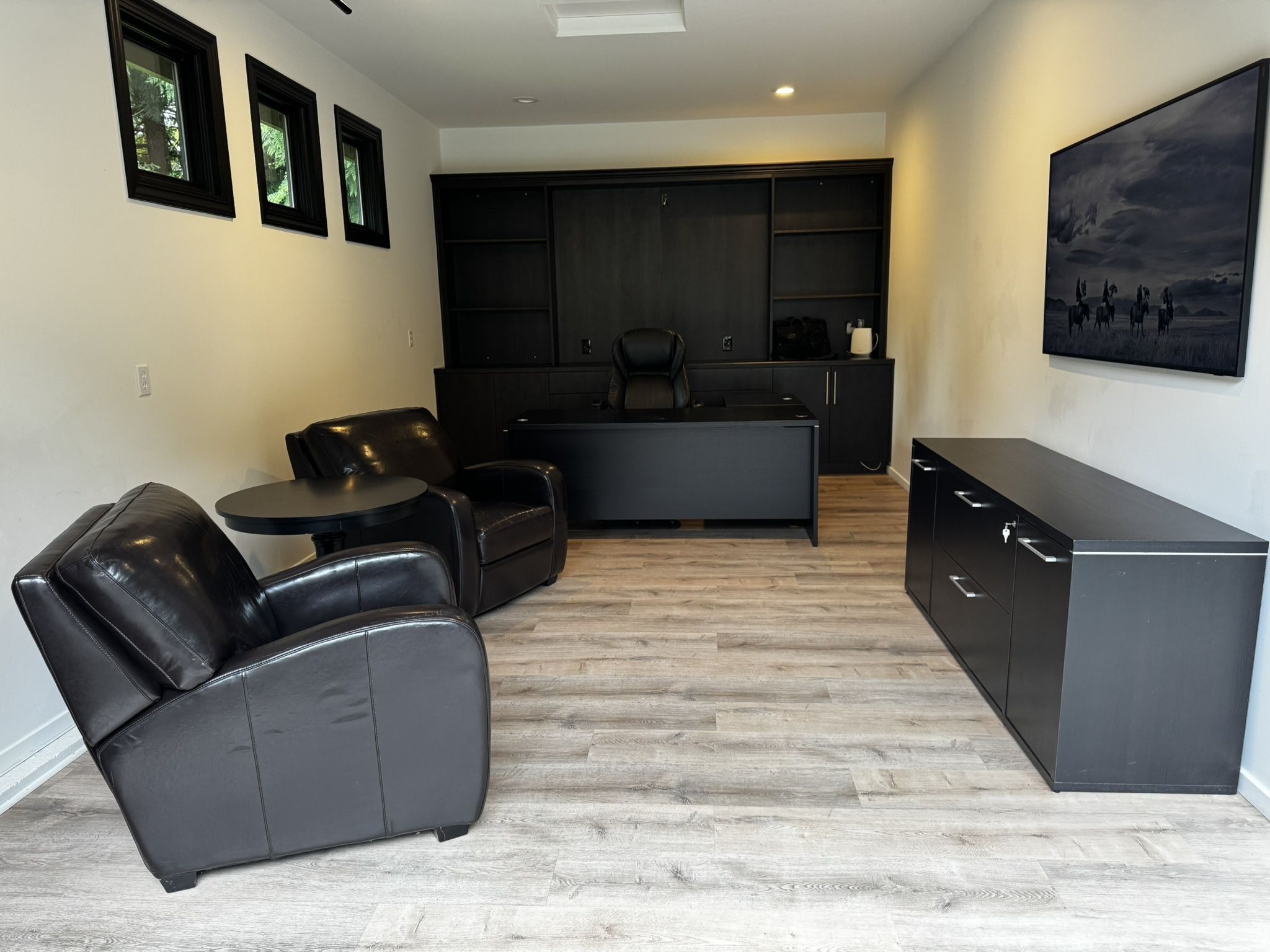 Dania Desk And Credenza