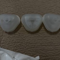 ResMed CPAP mask cushions.