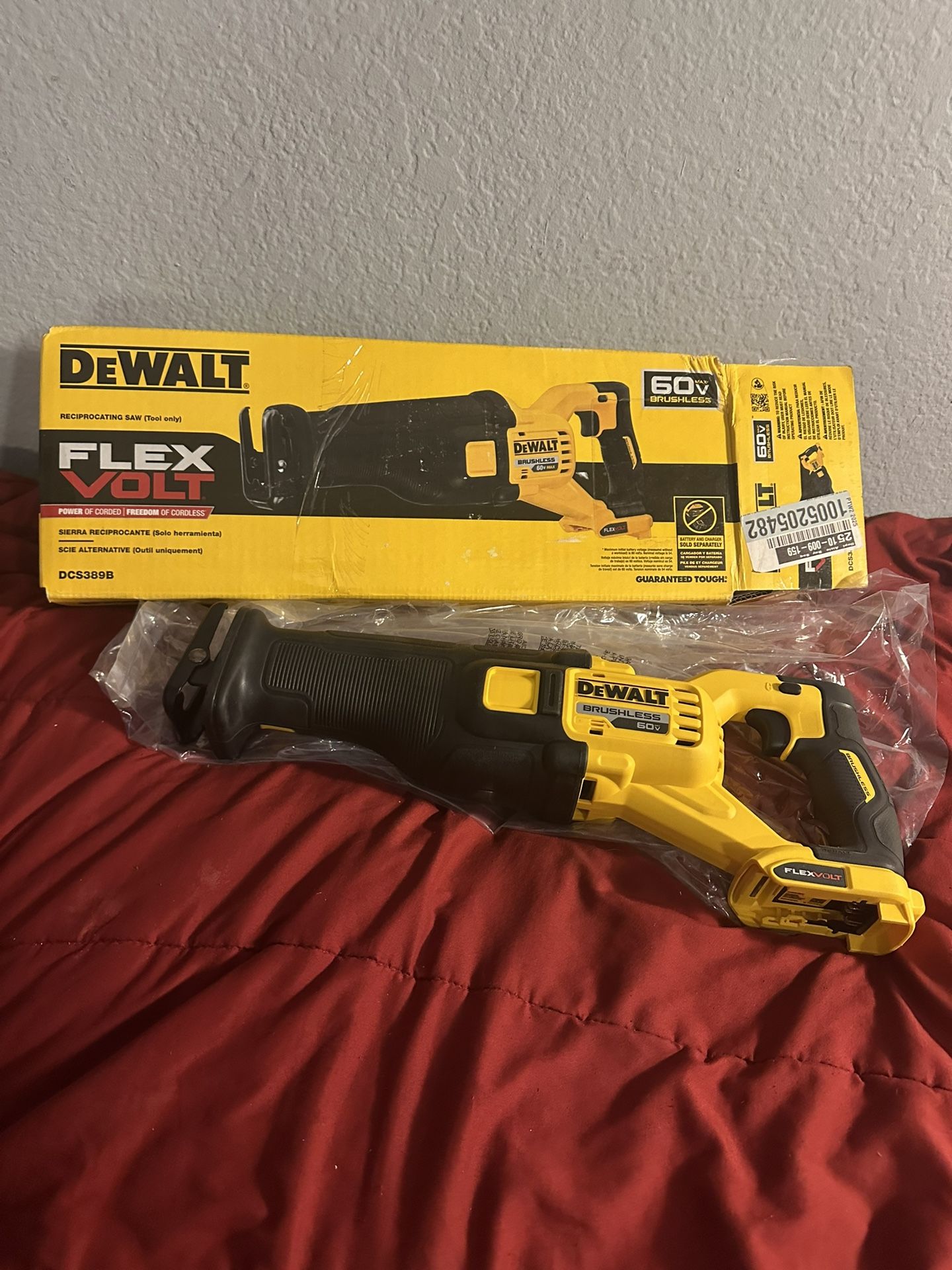Dewalt Flexvolt Reciprocating Saw