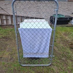 5ft Tall Entry Gate Chain link