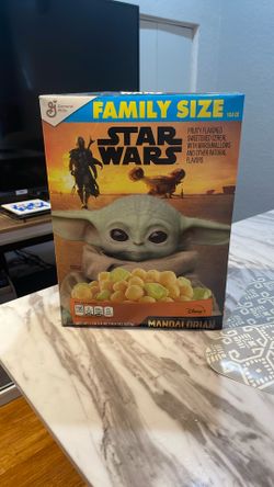 Star Wars Family Size Mandalorian Cereal