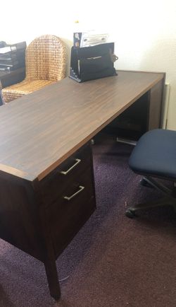 Retro classic office desk