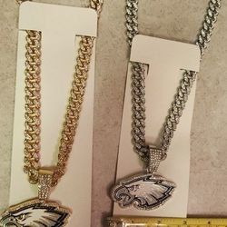 Philadelphia Eagles Chain Necklace 20: See All Pics Sold Separately SHIPPING AVAILABLE 