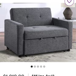 Chair And A 1/2 // Twin Sleeper