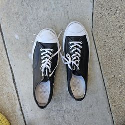 Leather Converse Chuck Taylor's 