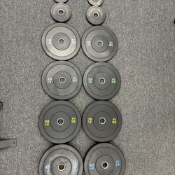 Bumper Plate Set (NEW)