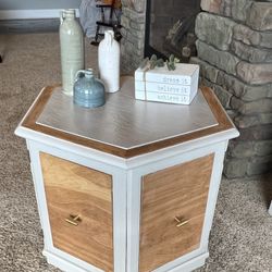 Modern Farm House End Table 