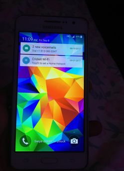 Samsung galaxy works perfectly hmu