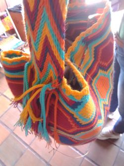 Indian bag, Mochila Tula, 100% Hand Made!
