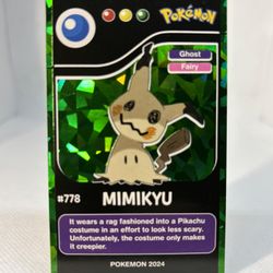 Mimikyu  - BLACK KANTO - POKEMON CARDS - ( PSA , BGS , CGC )