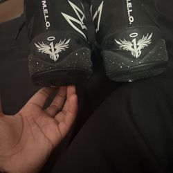 PUMA MELO MB.02 "Oreo" Black/White Basketball 379425-01 