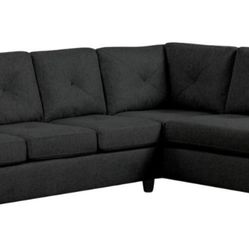 BRAND NEW DESMOND SECTIONAL BLACK