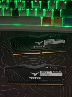16GB RAM (2x8GB) T-Force Delta RGB DDR4 3200  TF3D48G3200HC16CBK