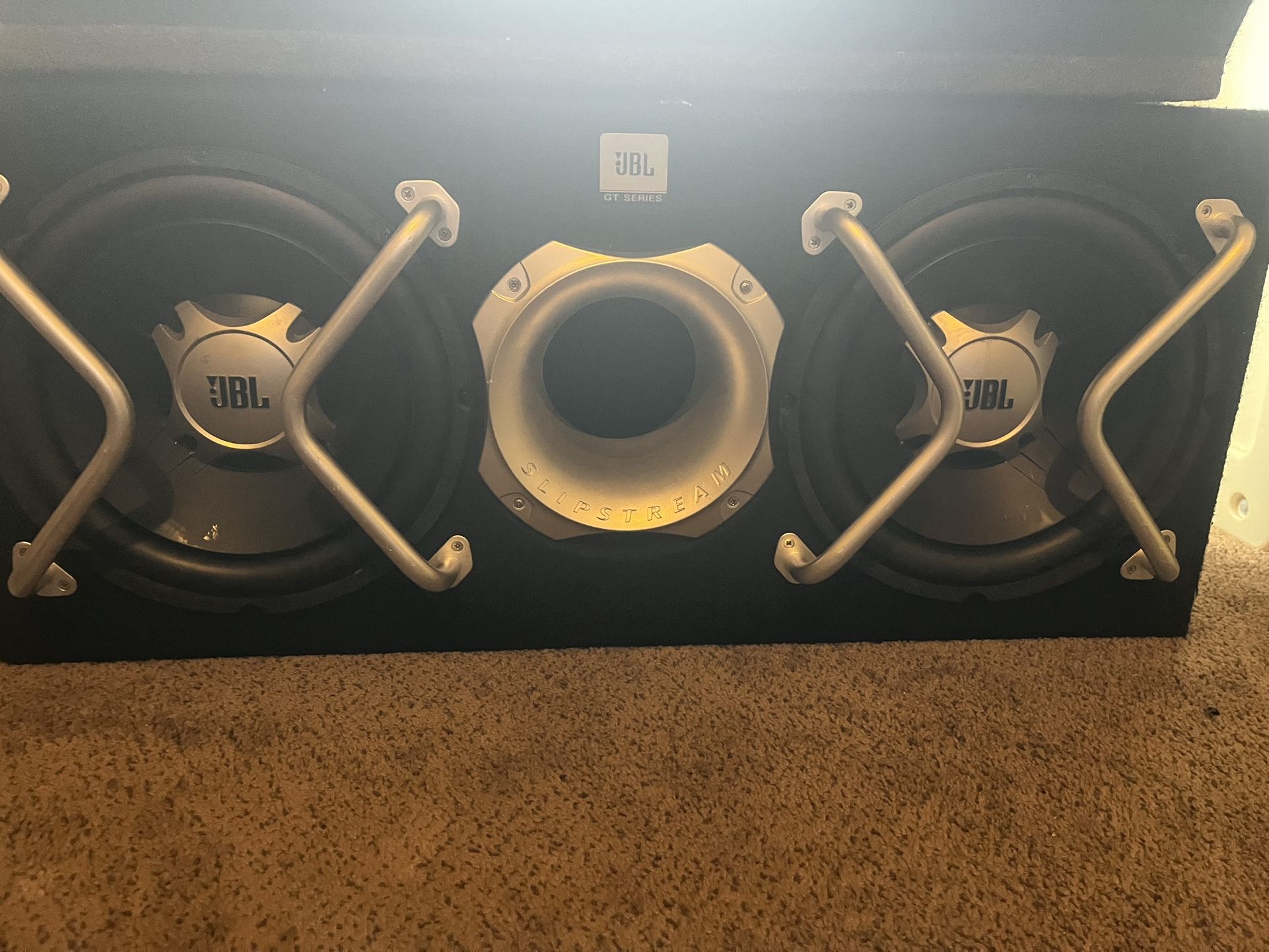 Two 12 Inch Jbl Gt Series Subs In A Ported Box