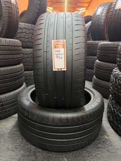 265/40R20 Michelin Pilot Sport 4s Full Pair of 2 Tires