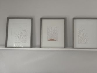 3 picture frames