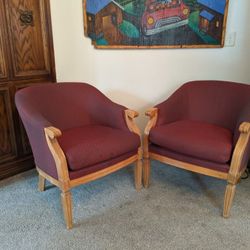 2 Comfy Chairs