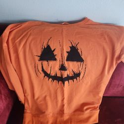 Oversized Pumpkin Sweater