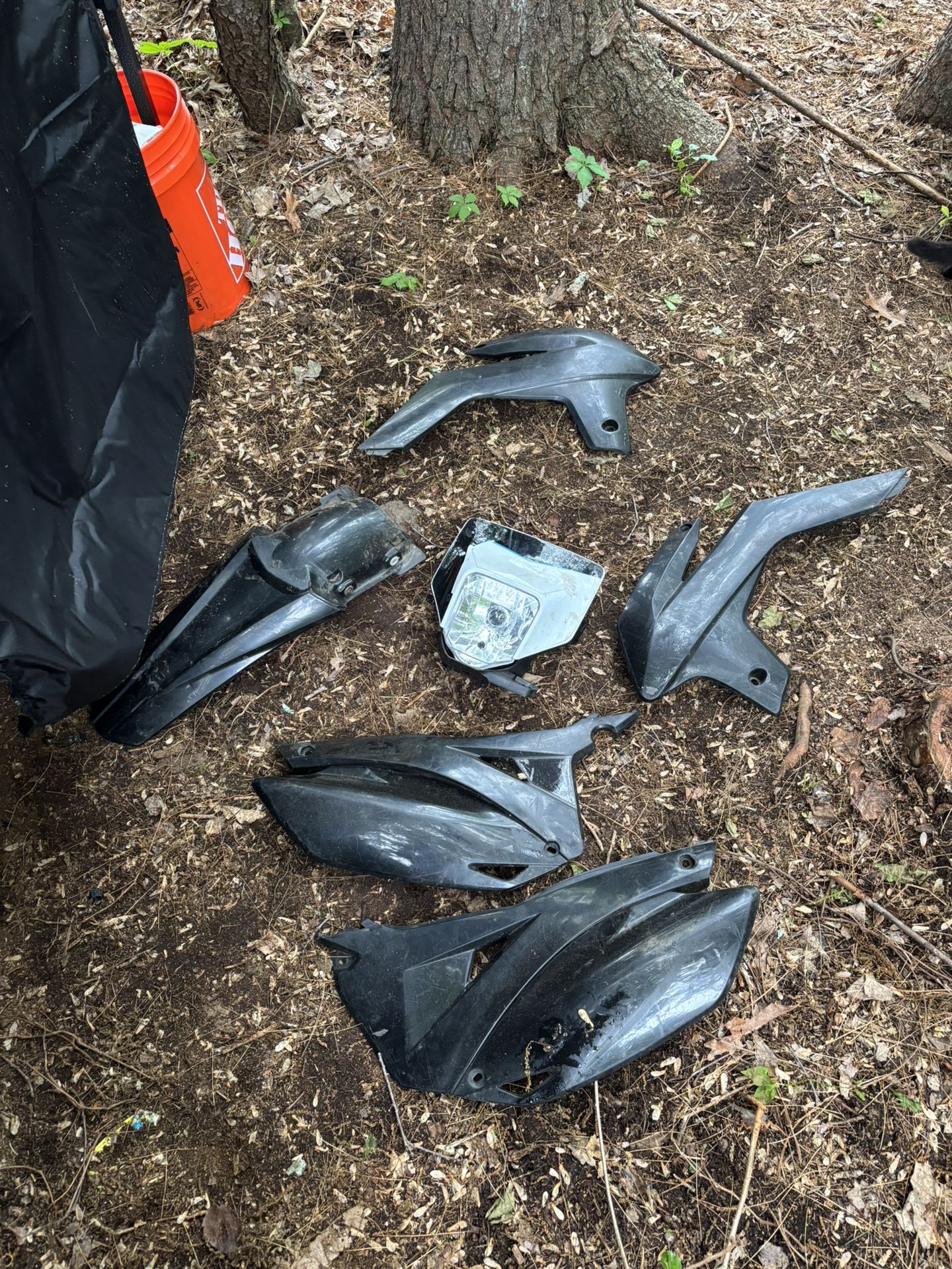 2024 Hawk 250cc Dirtbike Plastics