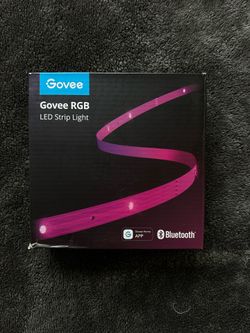 5 of Govee 100ft LED Strip Lights, Bluetooth RGB LED Lights with App Control (one one with $12)