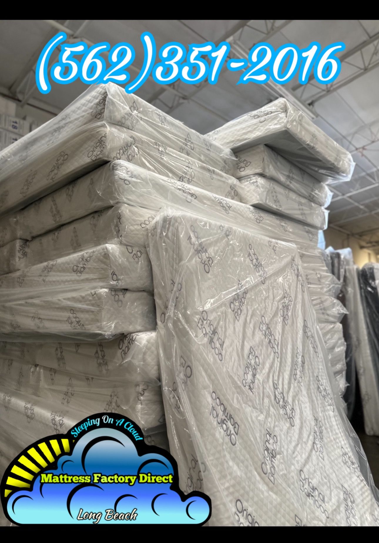 Twin Memory Foam Mattress Colchon Nuevo Bonito 