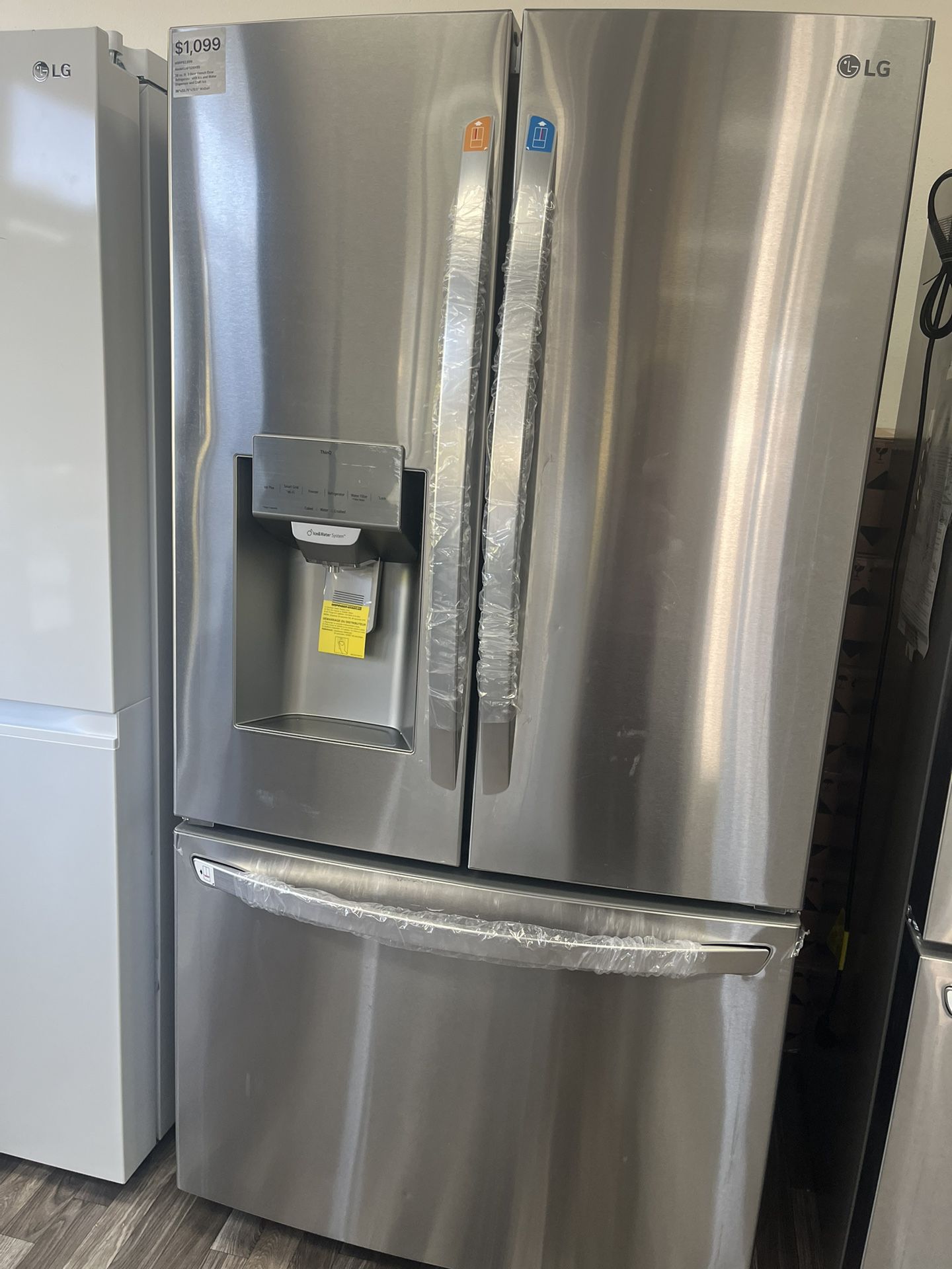 Limited Time/ Open Box French Door Refrigerator With Dual Ice Maker WAS$2899 Now$1099