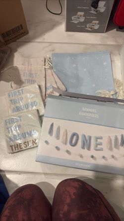 First Trip Around The Sun Birthday Decorations