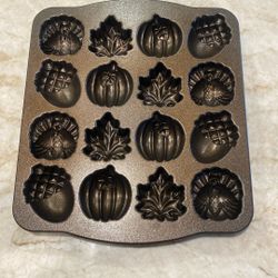 Autumn/Fall Small Cake Mold 