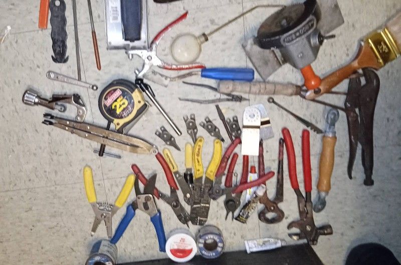 Assorted Vintage. Tools Passed To Me