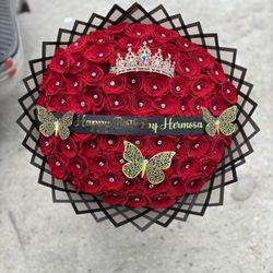 Ramo Buchon Flower Roses Bouquet Rosas 