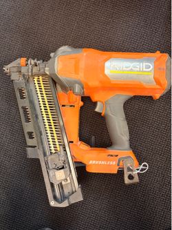 RIDGID NAILER AND STAPLER