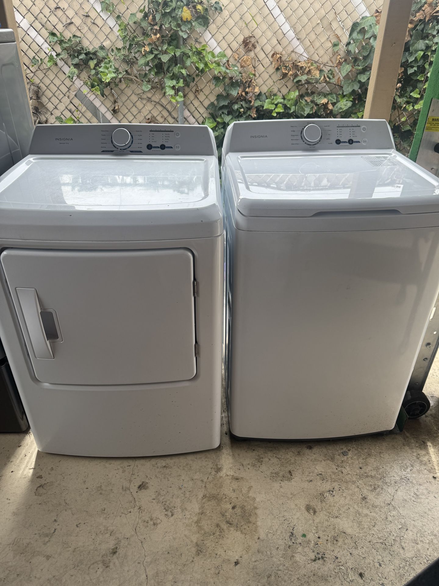 Top Load Washer And Front Load Dryer