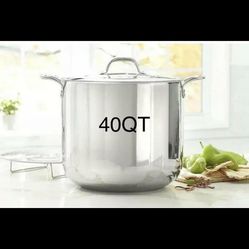 40 Qt Princess House Stainless Steel 