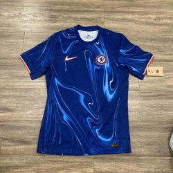 NIKE CHELSEA FC 24/25 MATCH AUTHENTIC HOME JERSEY BLUE SIZE Medium FN8760-496