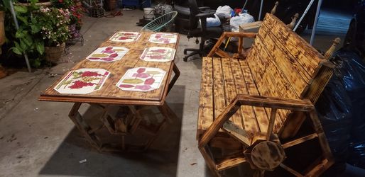 benches with table