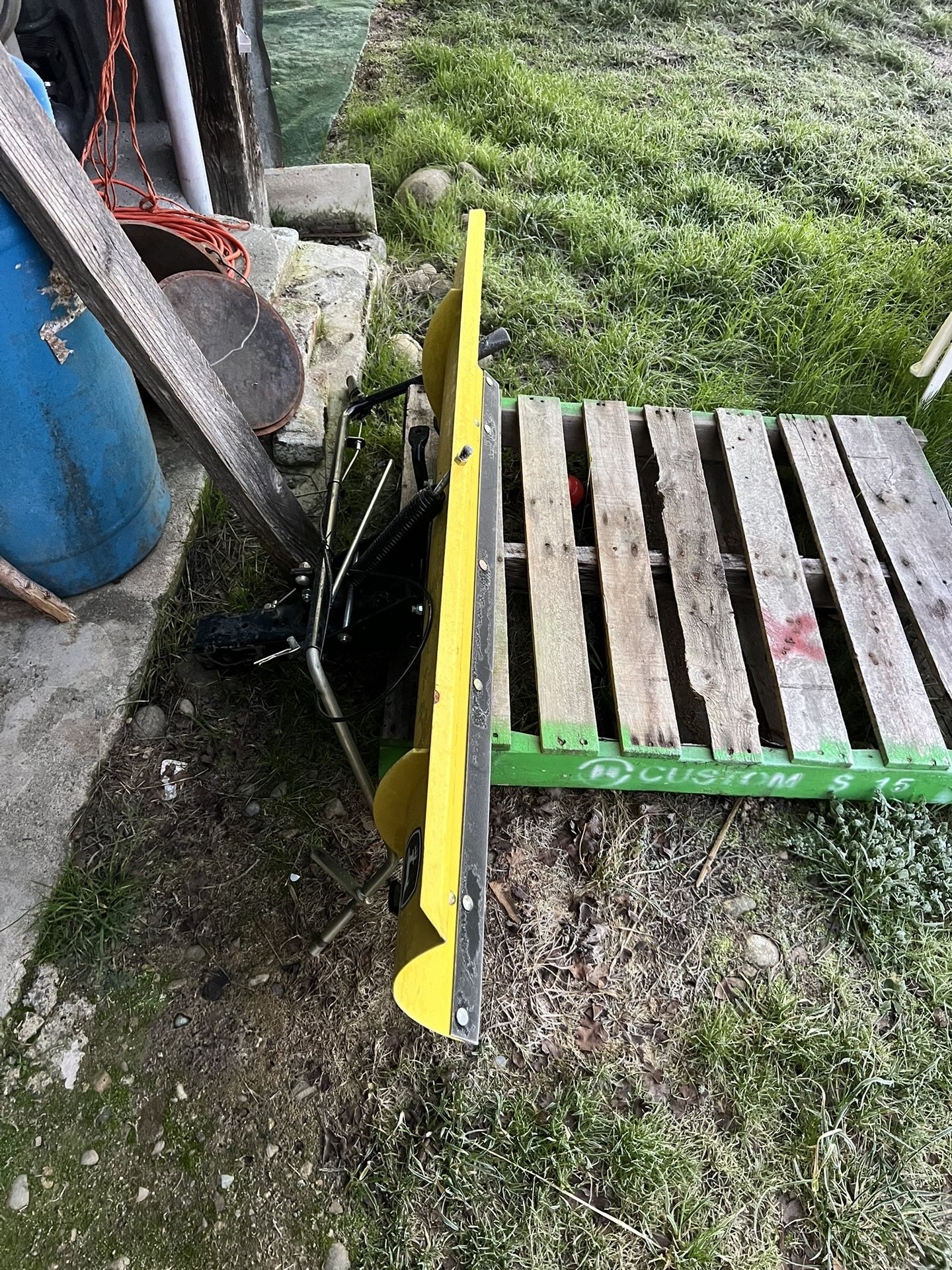 John Deere Snow Plow
