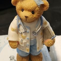 Cherished Teddies Nurse Paula - Helping Others Is The Best Part Of My Iob - 2000 Enesco W/ Box