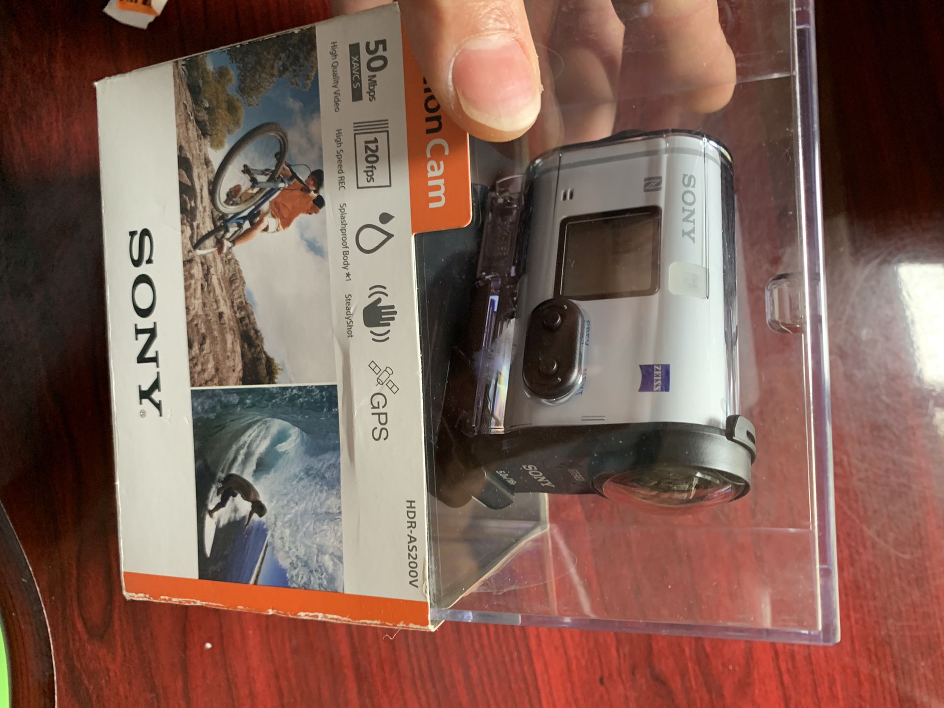 Sony - HD Action Camcorder - White