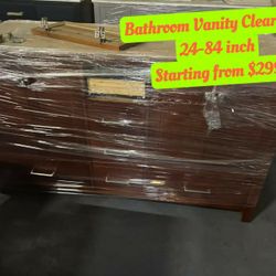 Bathroom Vanity Clearance,30-84 inch 8.191