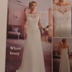 Never Worn Wedding Dress Size 14