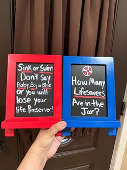 Chalkboard Sign Set of 2